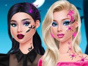 Игра Поп културен Хелоуин грим онлайн