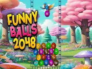 Игра Забавни топки 2048 онлайн