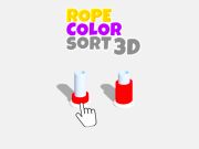 Игра Сортиране по цвят на въжето 3D онлайн