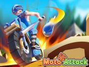 Игра Мото атака онлайн