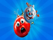 Игра Новогодишни играчки: Комбинирайте топки 3D онлайн