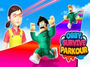 Игра OBBI PARKUR за оцеляване онлайн