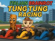 Игра Италиански Brainrot: Tung Tung Racing онлайн
