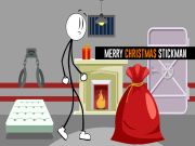 Игра Честита Коледа, Stykman! онлайн