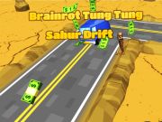 Игра Brainrrot Tung Tung Sahur Drift онлайн
