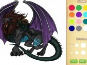 Игра Оцветяване на книгата: Himmer Dragon онлайн