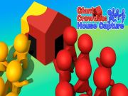 Игра Гигантска тълпа улавя къщата онлайн