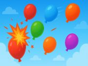 Игра Луди лъскави балони онлайн