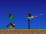Игра Nub срещу плюсове. Стрелци Minecraft онлайн