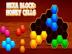 Игра HEXA блокове: медени клетки онлайн