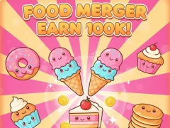 Игра Food Merger: Спечелете 100K! онлайн