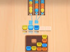 Игра Сортиране на прежда по цвят онлайн