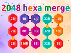Игра Hexagon chain fusion 2048 онлайн