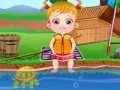 Игра Бебе Хейзел Време За Риболов онлайн