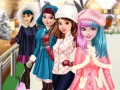 Игра Принцесите отиват на кънки онлайн Игра Принцесите отиват на кънки онлайн