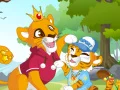 Игра Майка и Бебе Тигър онлайн Игра Майка и Бебе Тигър онлайн
