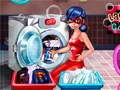 Игра Пране на костюми на калинка онлайн Игра Пране на костюми на калинка онлайн