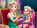 Игра Хранене на малкото Ледена кралица онлайн