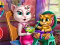 Игра Анджела: Хранене на Бебе онлайн