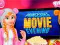 Игра Кино вечер за принцеси онлайн Игра Кино вечер за принцеси онлайн