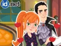 Игра Дракула върху червен млечен торт онлайн
