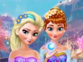 Игра Преобразяване на Анна и Елза онлайн