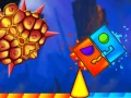 Игра Огън и Вода: Geometry Dash онлайн