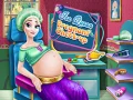 Игра Преглед на бременността на Ледената кралица онлайн Игра Преглед на бременността на Ледената кралица онлайн