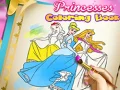 Игра Книга за оцветяване на принцеси онлайн Игра Книга за оцветяване на принцеси онлайн