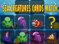 Игра Съчетаване на карти с морски същества онлайн