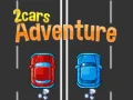 Игра Приключение с 2Автомобила онлайн Игра Приключение с 2Автомобила онлайн