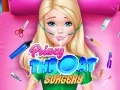 Игра Принси Хирургия на Гърлото онлайн