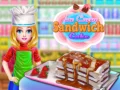 Игра Торта с ледена сандвич онлайн