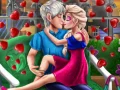Игра Романтична среща с Ледената кралица онлайн