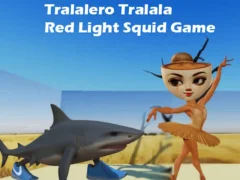 Игра Tralalero Tralala Squid Игра Червена светлина онлайн