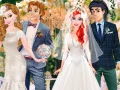 Игра Двояка бохо сватба на принцесите онлайн