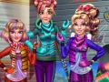 Игра Зимна ваканция на принцесите онлайн