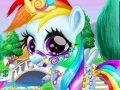 Игра Грижа за Дъговите Пони онлайн