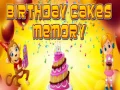 Игра Памет за Рожденденски Торти онлайн