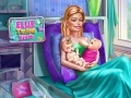 Игра Раждане на близнаците на Ели онлайн Игра Раждане на близнаците на Ели онлайн