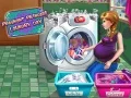 Игра Бременна принцеса: Ден на пране онлайн Игра Бременна принцеса: Ден на пране онлайн
