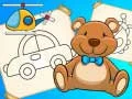 Игра Нова книга за оцветяване за деца онлайн