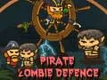 Игра Защита от пирати зомбита онлайн