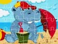 Игра Пъзел Хипопотам онлайн Игра Пъзел Хипопотам онлайн