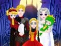Игра Костюм за Хелоуин на принцесата и семейството онлайн Игра Костюм за Хелоуин на принцесата и семейството онлайн