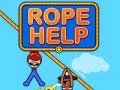 Игра Помощ с въже онлайн Игра Помощ с въже онлайн