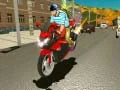 Игра Мотоциклетист по магистралата онлайн