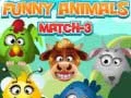 Игра Смешни Животни Мач 3 онлайн Игра Смешни Животни Мач 3 онлайн