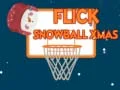 Игра Flick Снежна Топка Коледа онлайн