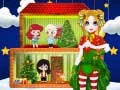 Игра Коледна Куклена Принцеска Къща онлайн Игра Коледна Куклена Принцеска Къща онлайн